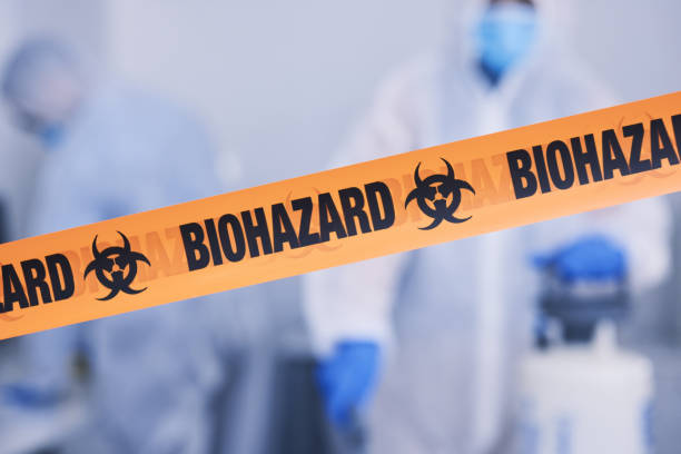 Professional Infectious Disease Decontamination technician working in Ridgefield, NJ